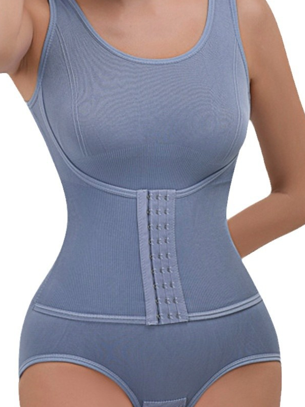 Flexvibe Plus-Size One-Piece Shapewear S-3XL - Slimming Tummy Control Breathable Seamless