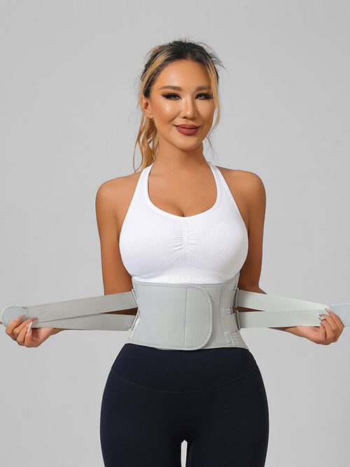 Flexvibe training support gear side view for daily movement, with tummy control and steady support