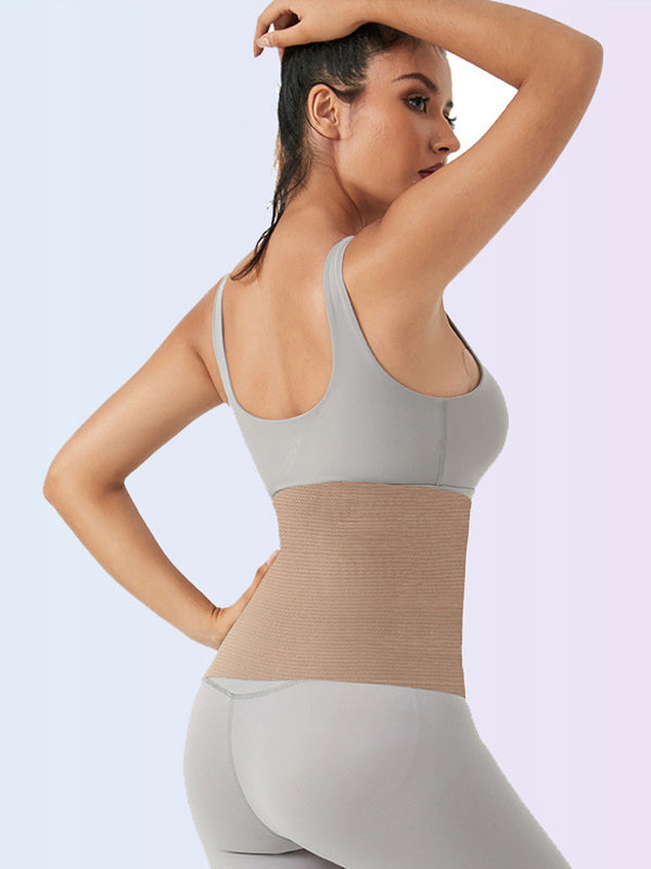 Flexvibe Adjustable Buckle Waist Trainer Belt - Tummy Control Slimming for Daily/Workout