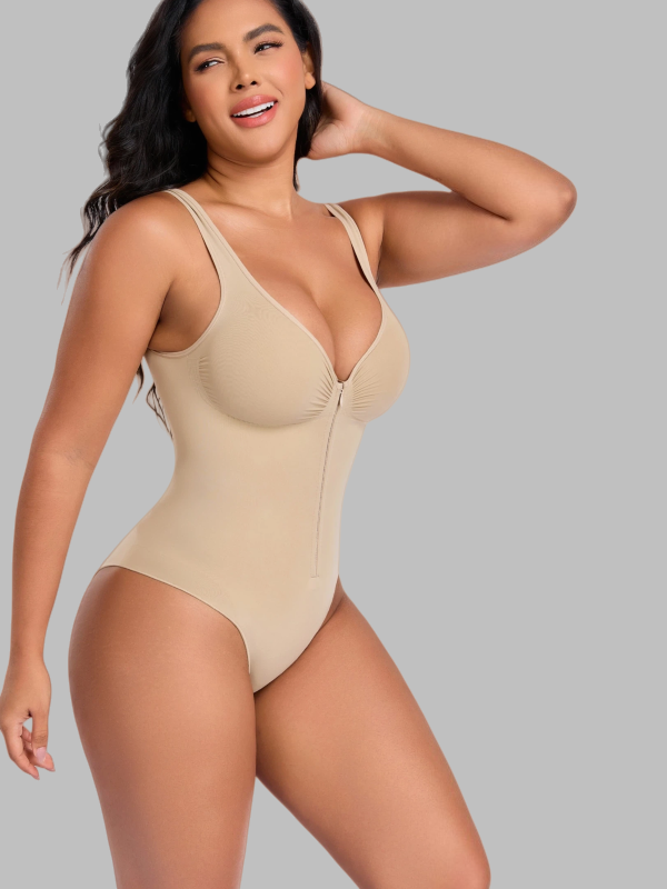 Flexvibe Strappy Full Body Shapewear S-XXL - One-Piece Seamless Flattering Fit
