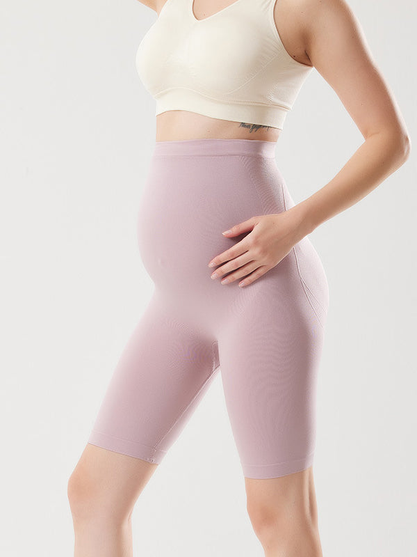 Flexvibe Maternity Capri Yoga Pants - High-Waisted Tummy Support Butt-Lifting Breathable Wear