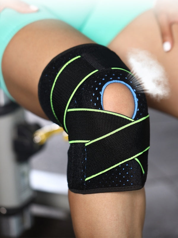Flexvibe Athletic Knee Pad for Sports - Durable Elastic Joint Protection Wrap