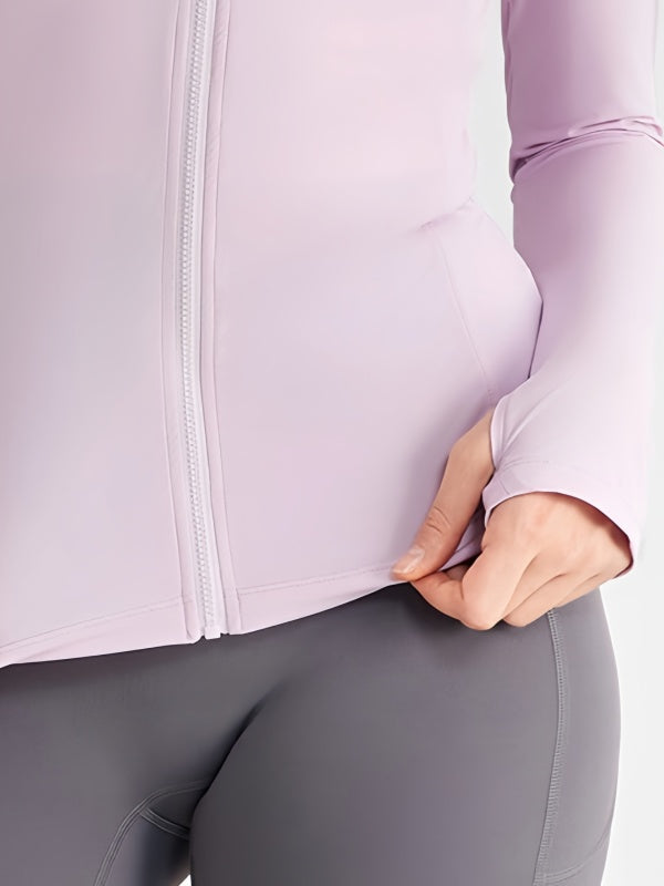 Flexvibe Women's Light Slimming Original Yarn Sun Protection Jacket, UPF50+ Hooded & Figure Flattering, Outdoor Lightweight Sunscreen Skin Coat