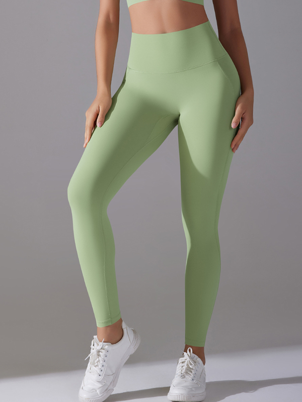 Flexvibe High Waisted Naked Feel Yoga Capris - Tummy Control Butt Lifting Body-Hugging