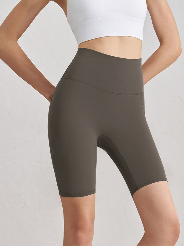 Flexvibe High-Waisted 3/4 Fitness Pants - Snug-Fit Quick-Dry Breathable Daily Workouts