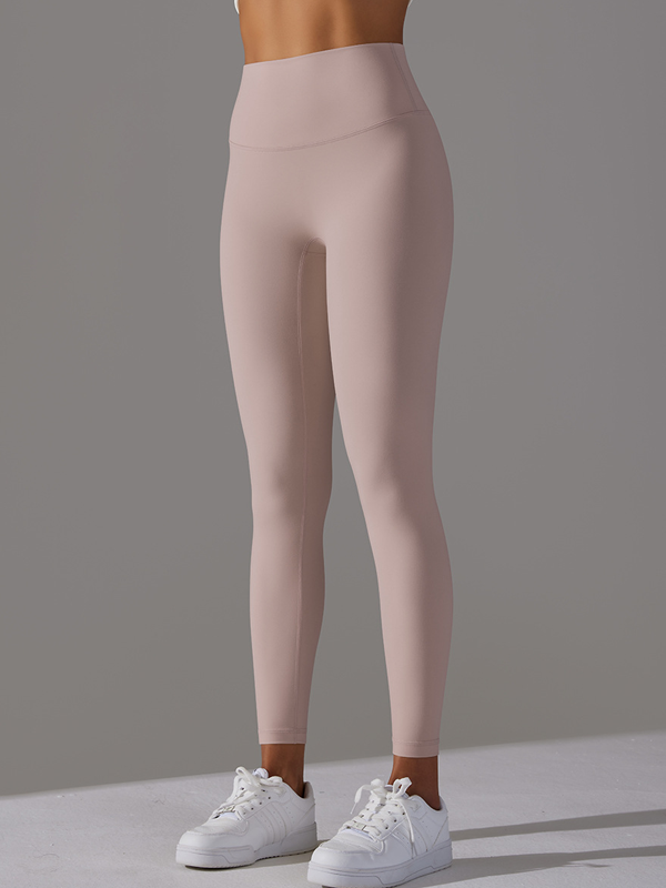 Flexvibe High Waisted Barely There Yoga Capris - Double-Sided Brushed Tummy Control Breathable