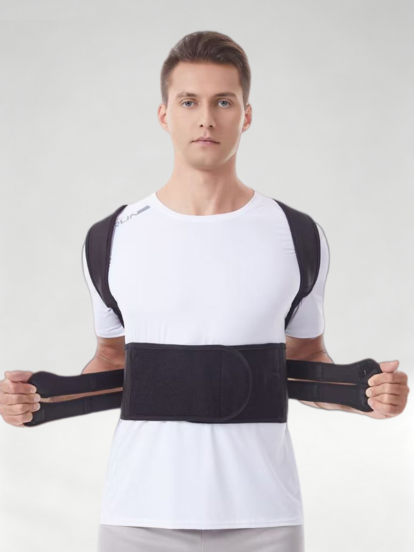 Flexvibe Posture Corrector, Back Support Brace for Upright Posture & Anti‑Hunching