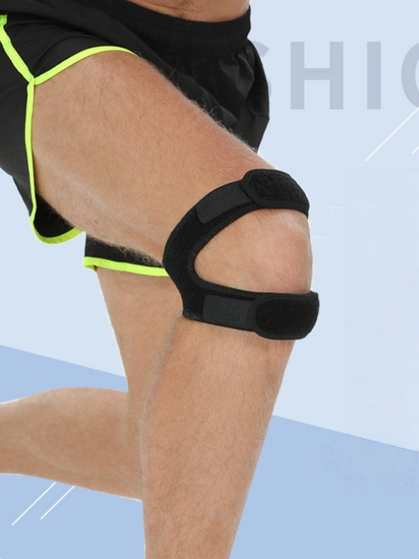 Flexvibe Adjustable Sports Knee Strap - Knee Pain Relief & Stability for Running/Gym