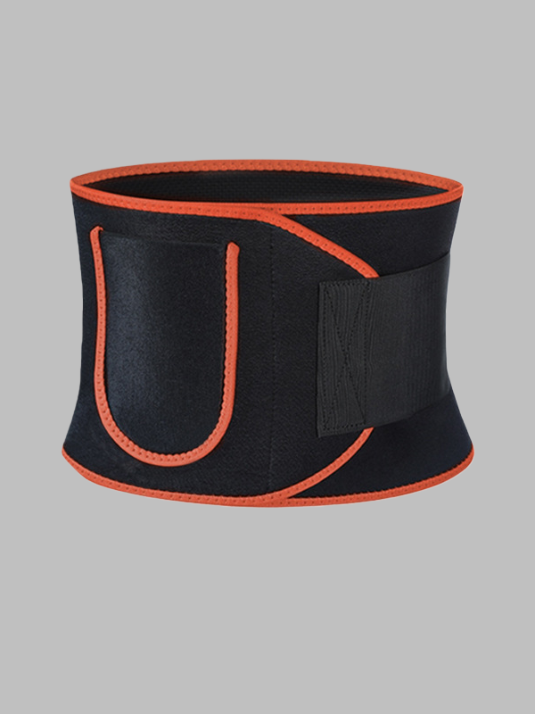Flexvibe Tummy Control Sweat-Enhancing Waist Trimmer - Adjustable Pocket Gym Yoga Shaper