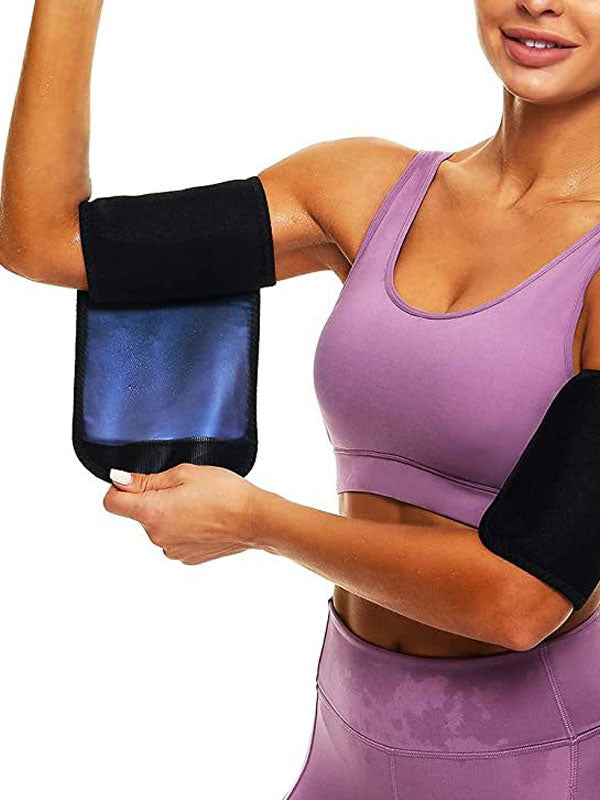 Flexvibe Adjustable One Size Sauna Arm Trimmer - Sweat Tech Fat Burn Arm Shaping Band