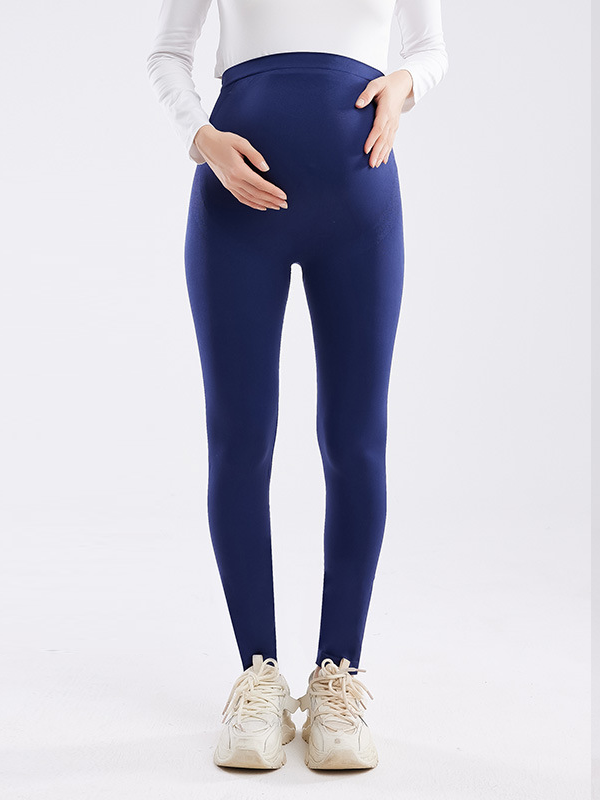 Flexvibe High-Waisted Maternity Yoga Pants - Belly Support High-Elastic Seamless Wear