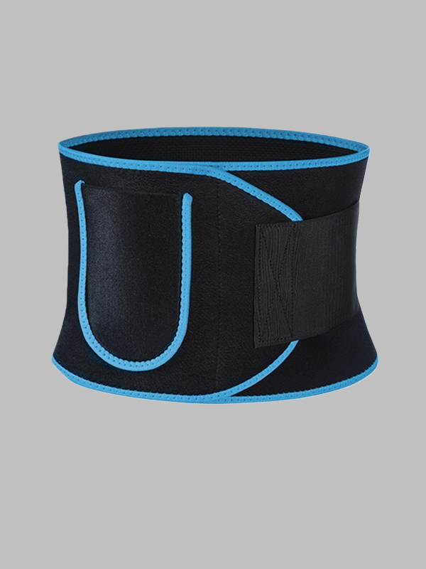 Flexvibe Tummy Control Sweat-Enhancing Waist Trimmer - Adjustable Pocket Gym Yoga Shaper