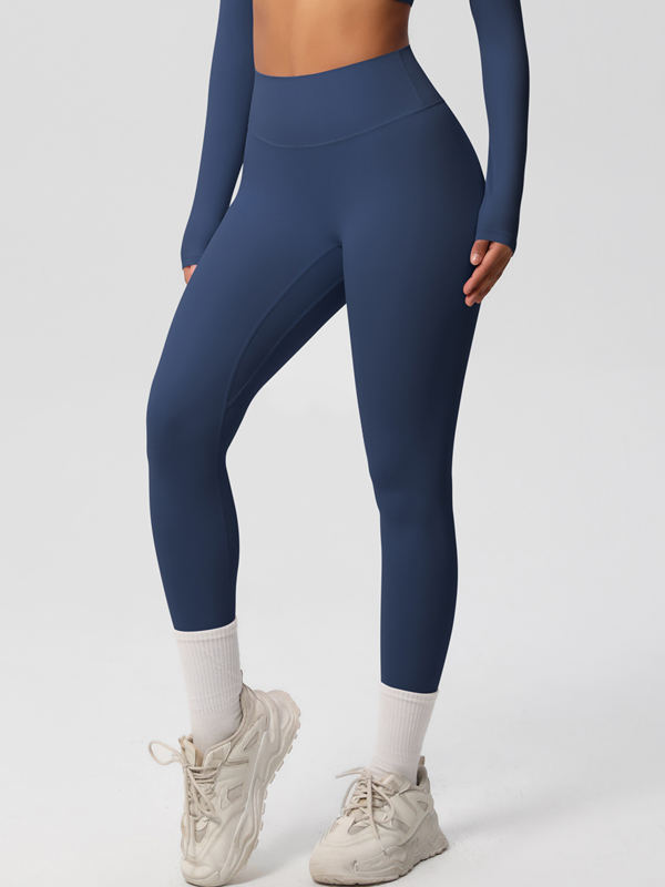 Women’s High Waisted Brushed Yoga Leggings – Buttery Soft Worko