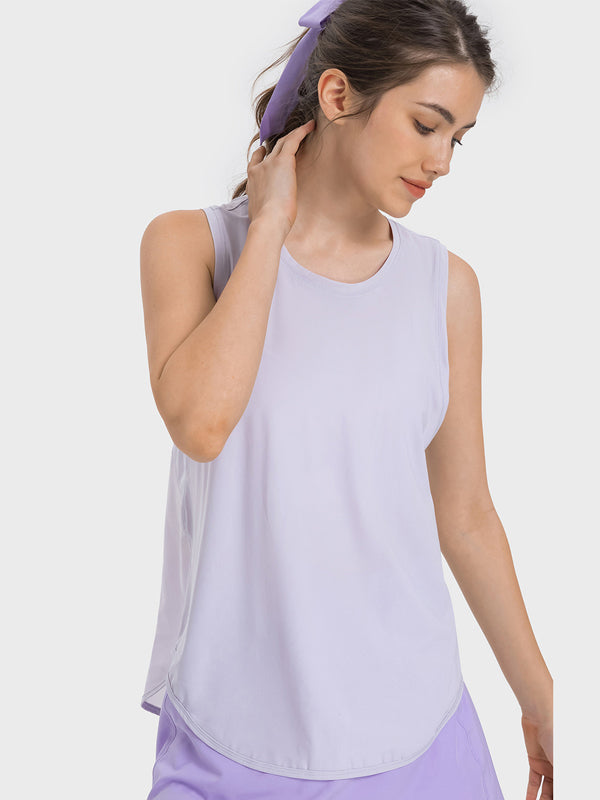 Flexvibe Women’s Casual Versatile Sports Tee - Overlay Quick Dry Loose Fit