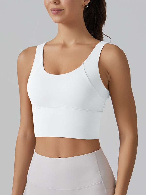 Flexvibe V Back Beauty Sports Bra Cloud Feel Breathable Sweat-Wicking
