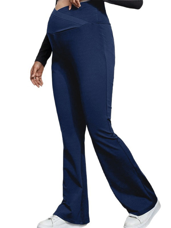 Flexvibe Maternity Winter Yoga Pants - High Elastic Tummy Support Warm Autumn Pregnancy Leggings