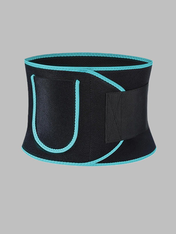 Flexvibe Tummy Control Sweat-Enhancing Waist Trimmer - Adjustable Pocket Gym Yoga Shaper