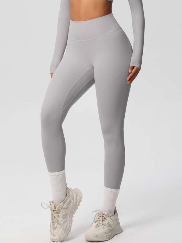 Women’s High Waisted Brushed Yoga Leggings – Buttery Soft Worko