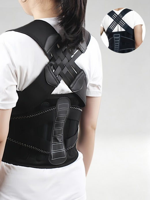 Flexvibe Adjustable Posture Support Back Brace