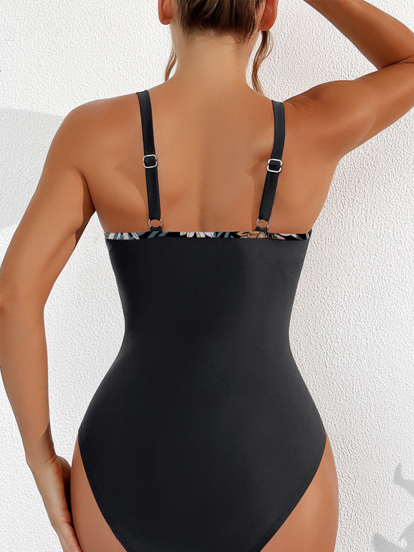 Flexvibe Sexy Backless Two-Piece Bikini - Removable Pads Beach Vacation Photo Suit