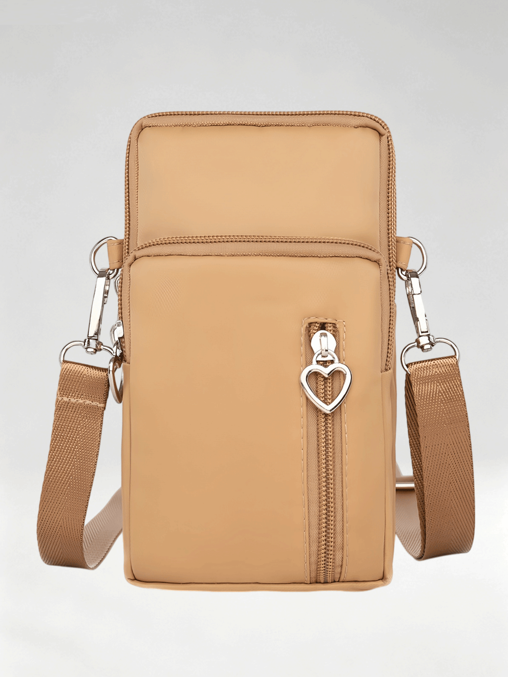 Flexvibe Women Mini Crossbody Phone Sling Bag, Vertical Neck Pouch Small Coin Purse
