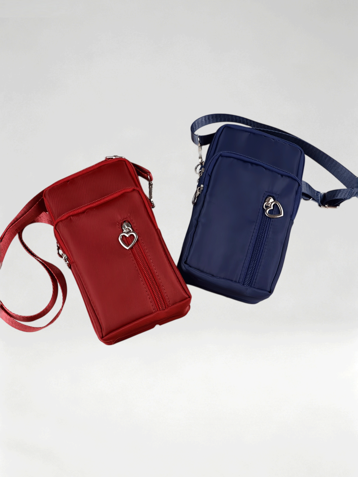 Flexvibe Women Mini Crossbody Phone Sling Bag, Vertical Neck Pouch Small Coin Purse