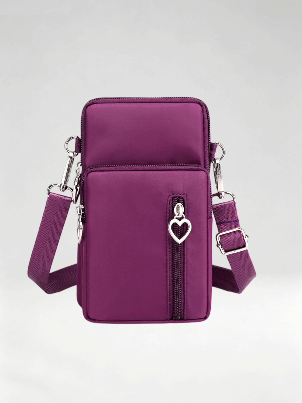 Flexvibe Women Mini Crossbody Phone Sling Bag, Vertical Neck Pouch Small Coin Purse