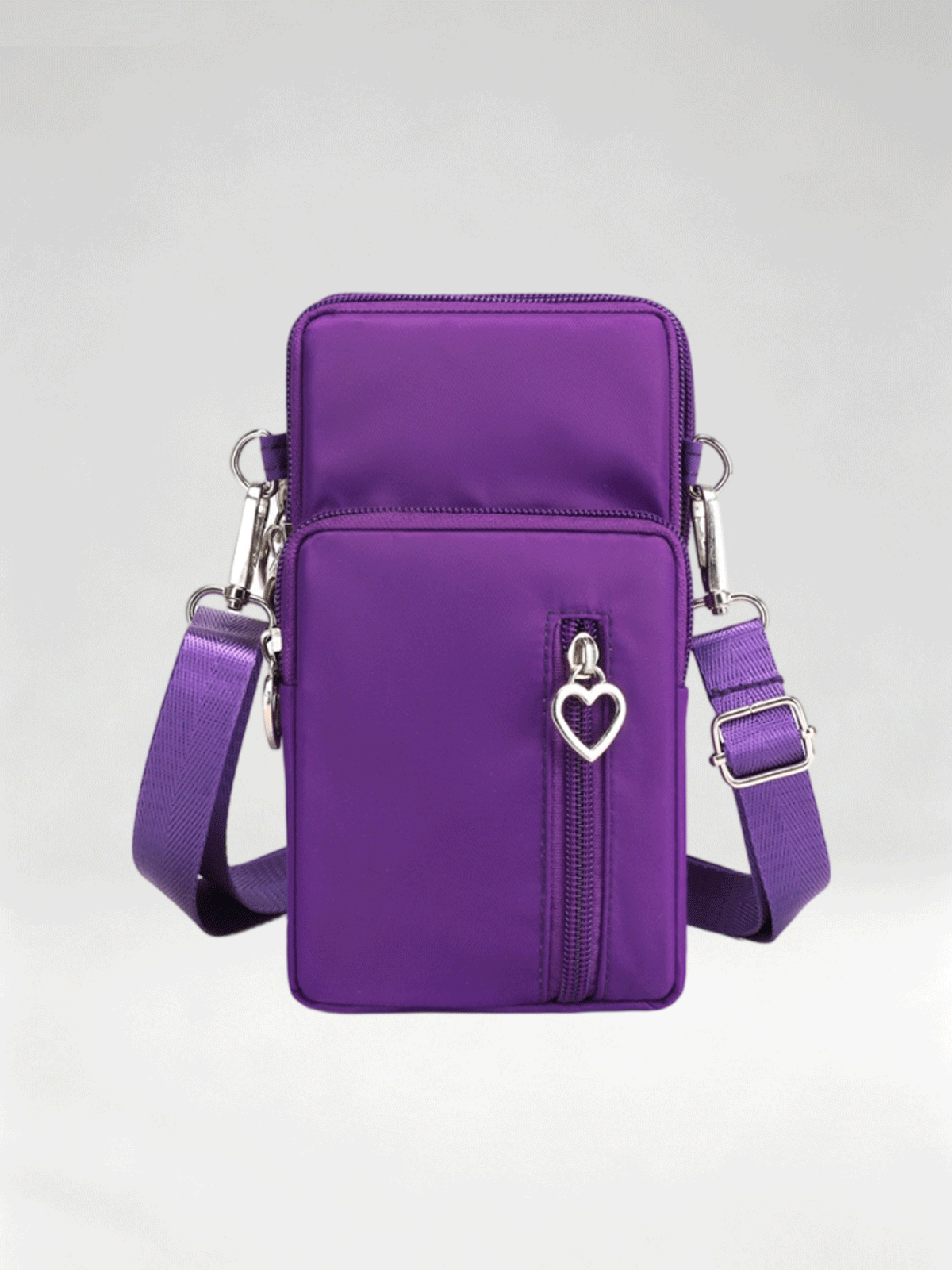 Flexvibe Women Mini Crossbody Phone Sling Bag, Vertical Neck Pouch Small Coin Purse