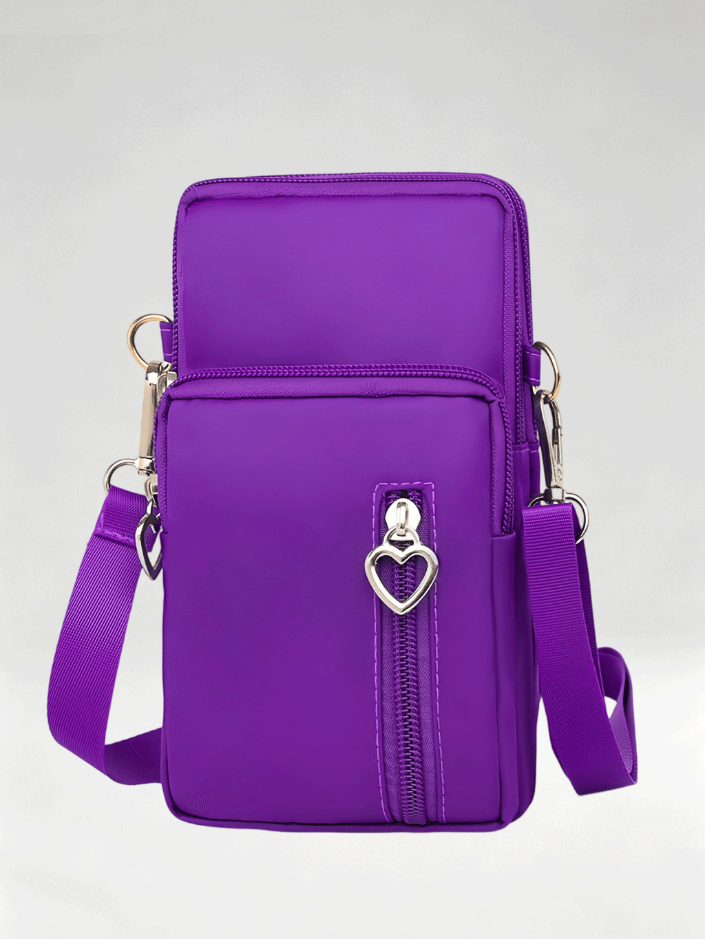 Flexvibe Women Mini Crossbody Phone Sling Bag, Vertical Neck Pouch Small Coin Purse