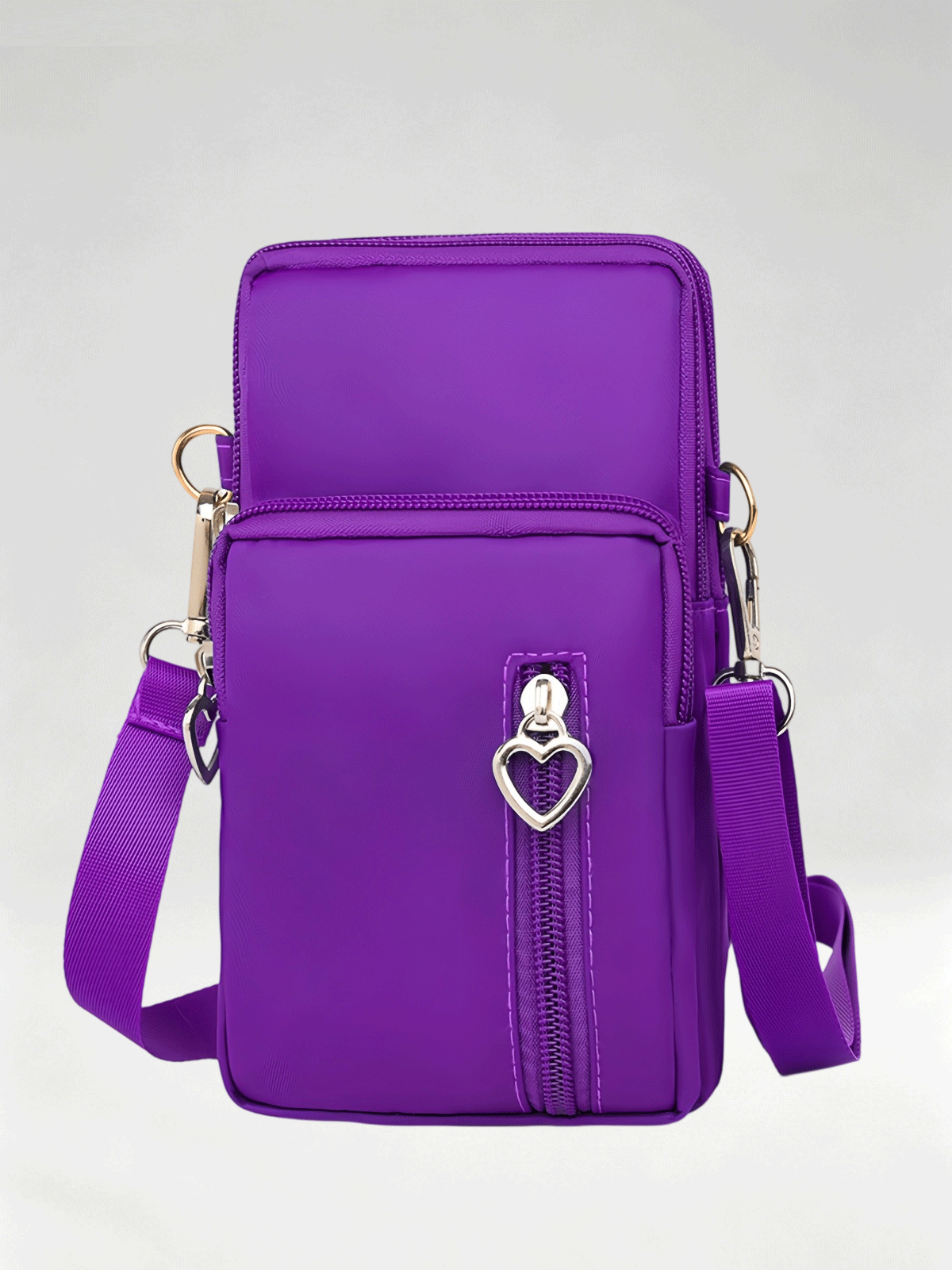 Flexvibe Women Mini Crossbody Phone Sling Bag, Vertical Neck Pouch Small Coin Purse
