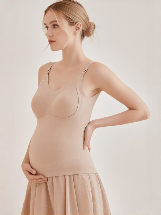 Flexvibe Nursing Camisole Sports Bra | Wirefree, Easy Access, M–3XL, 4 Colors