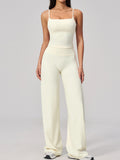 Flexvibe wide leg wide leg yoga pants in Core Color, high waisted main product image