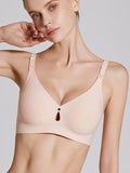 Flexvibe Thin Nursing Bra - Push-Up Anti-Sag Breathable Adjustable Maternity Postpartum Wear