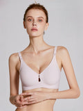 Flexvibe Thin Nursing Bra - Push-Up Anti-Sag Breathable Adjustable Maternity Postpartum Wear