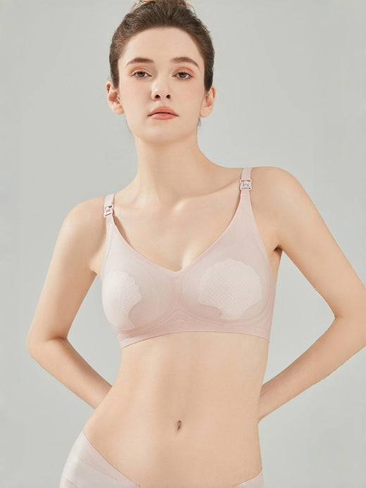 Flexvibe Nursing Bra | Front-Opening, Wireless, Breathable, 4 Colors, M–2XL