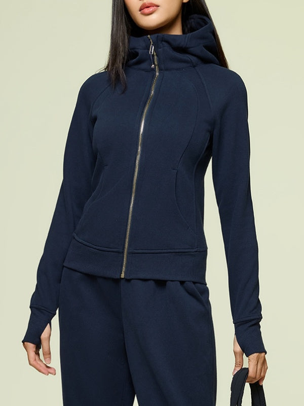 Flexvibe Autumn-Winter Warm Sports Sweatshirt - Breathable Versatile Athletic Casual Wear
