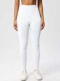 Flexvibe High Waisted Seamless Yoga Leggings - Solid Color Butt Lifting Tummy Control 4-Way Stretch
