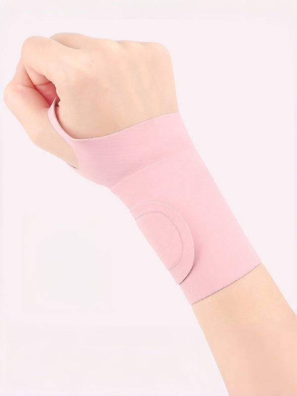 Flexvibe Thin Compression Wrist Sleeves, Joint Stabilization Wrist Braces for Tendonitis & Sprain Prevention, Women Sports Wrist Supports for Badminton Tennis