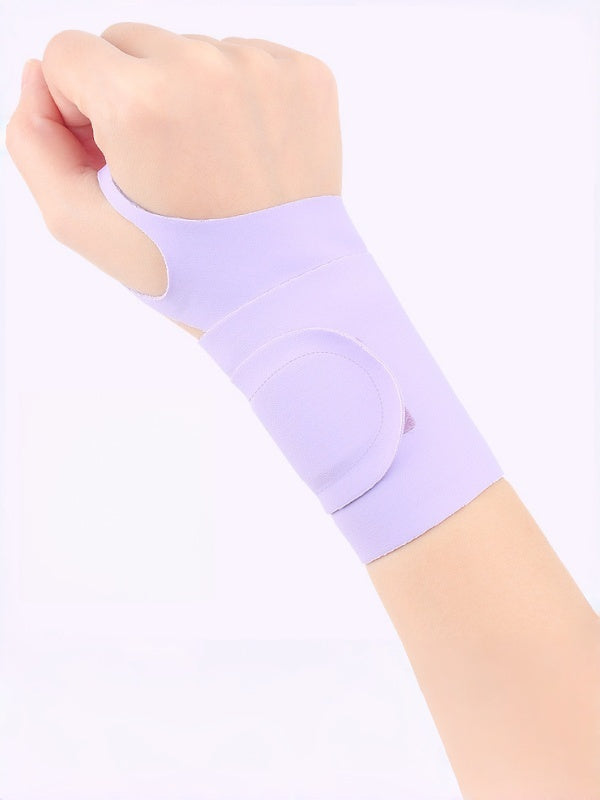Flexvibe Thin Compression Wrist Sleeves, Joint Stabilization Wrist Braces for Tendonitis & Sprain Prevention, Women Sports Wrist Supports for Badminton Tennis