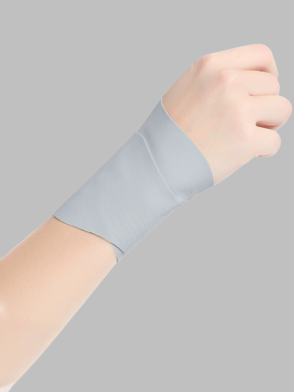 Flexvibe Thin Compression Wrist Sleeves, Joint Stabilization Wrist Braces for Tendonitis & Sprain Prevention, Women Sports Wrist Supports for Badminton Tennis