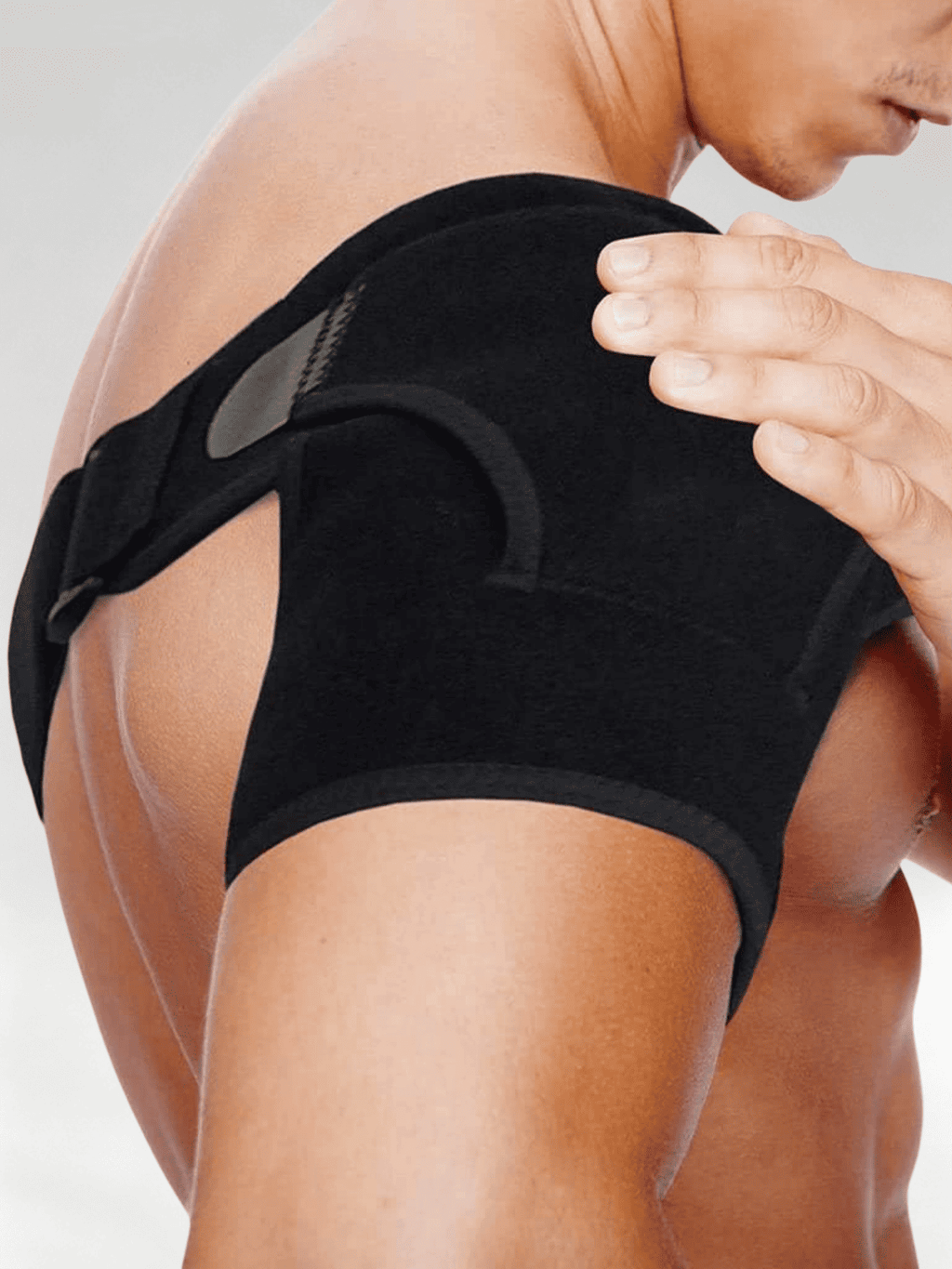 Flexvibe Adjustable Shoulder Support Brace for Men Women Fitness Basketball Weightlifting Injury Protection