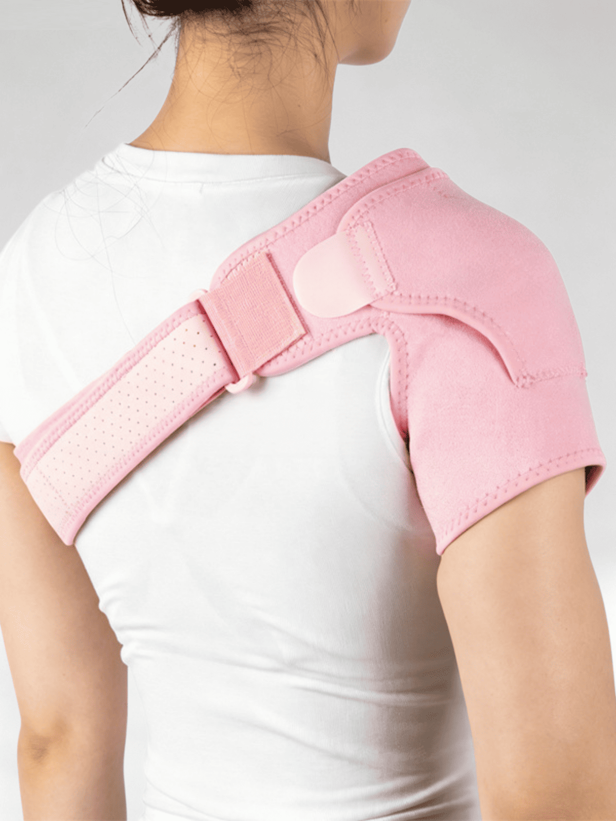 Flexvibe Adjustable Shoulder Support Brace for Men Women Fitness Basketball Weightlifting Injury Protection