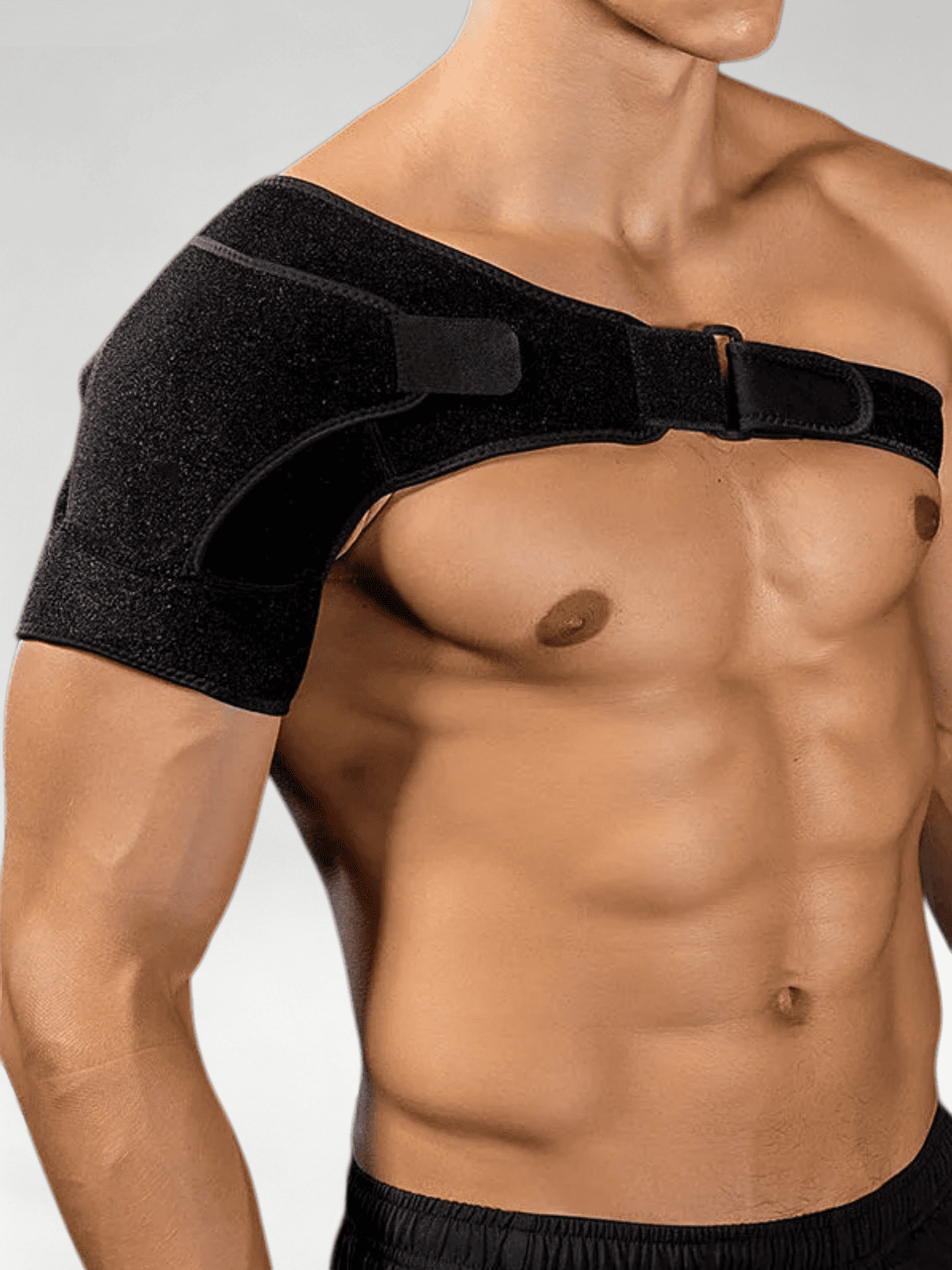 Flexvibe Adjustable Shoulder Support Brace for Men Women Fitness Basketball Weightlifting Injury Protection