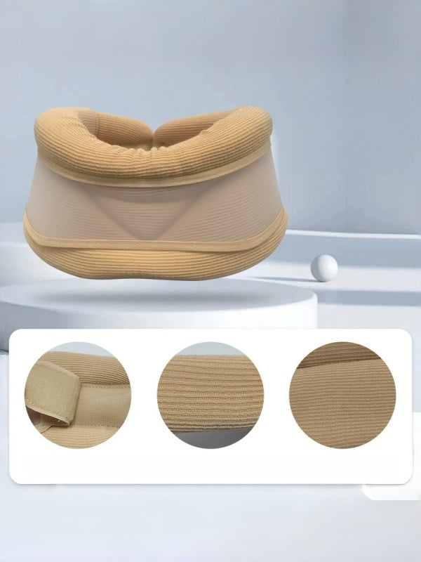 Flexvibe Knitted Neck Support Collar, Cervical Stabilizer Pad, Forward Head Posture Corrector for Text Neck Users, Soft Neck Brace Relieve Cervical Discomfort