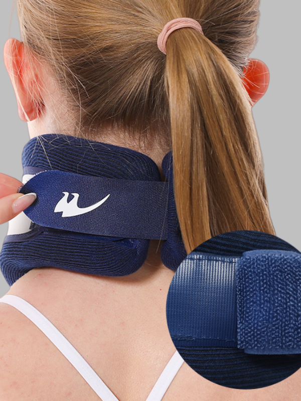 Flexvibe Knitted Neck Support Collar, Cervical Stabilizer Pad, Forward Head Posture Corrector for Text Neck Users, Soft Neck Brace Relieve Cervical Discomfort