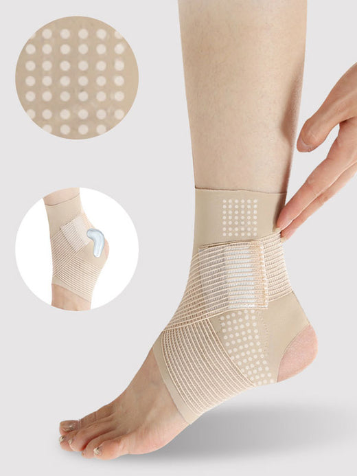 Flexvibe Breathable Lightweight Ankle Support Brace - Thin Wrap Support
