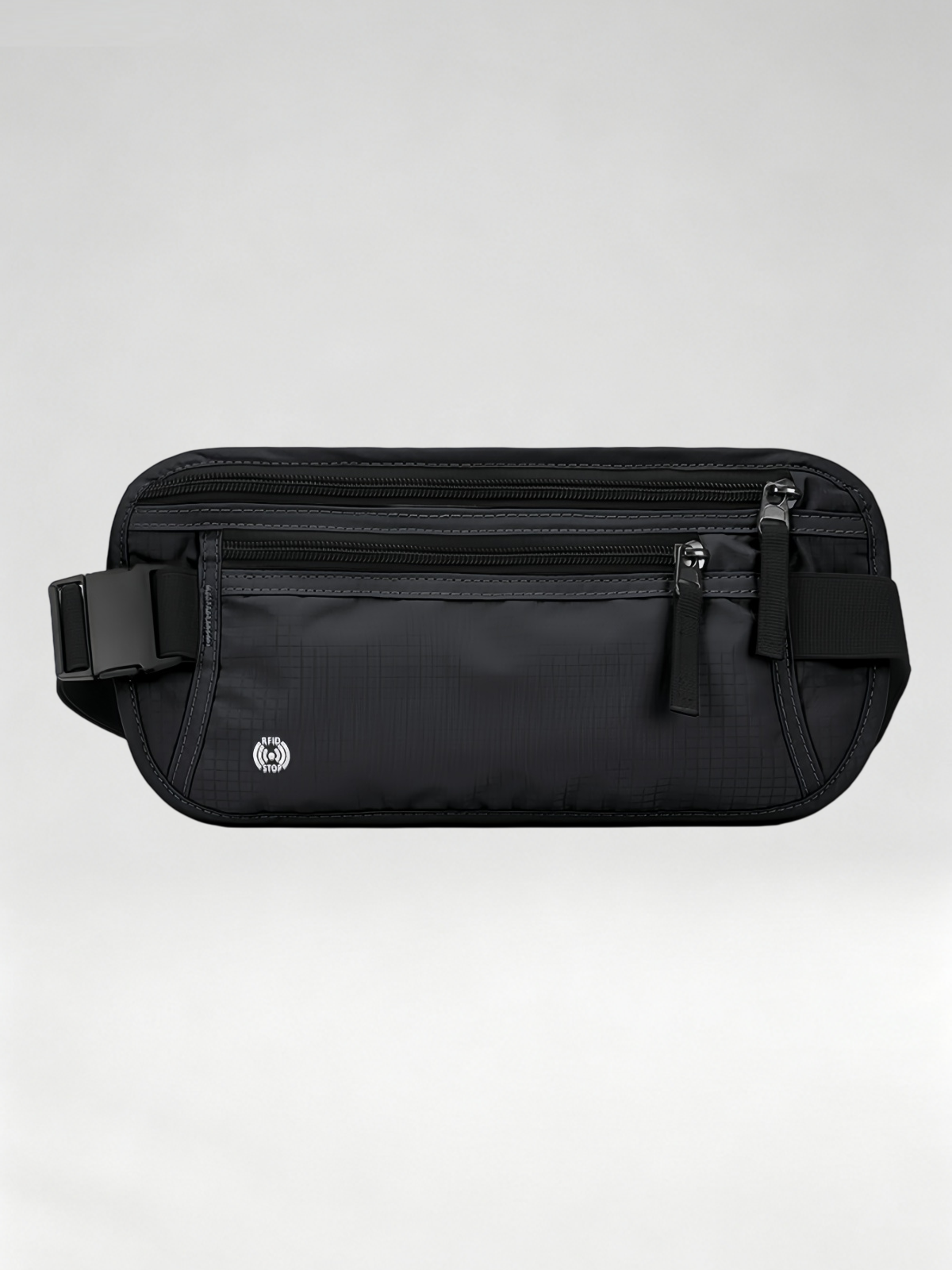Flexvibe Anti-Scan Travel Passport Pouch, Hidden Waterproof Waist Bag for Phone & Documents