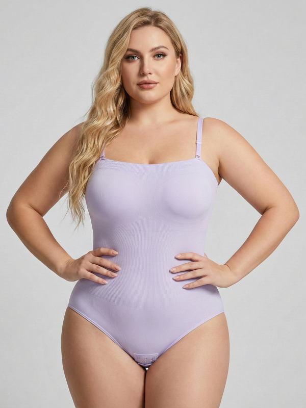 Flexvibe Seamless Hook and Eye Shapewear S-3XL - Bodysuit Tummy Control Confident Fit