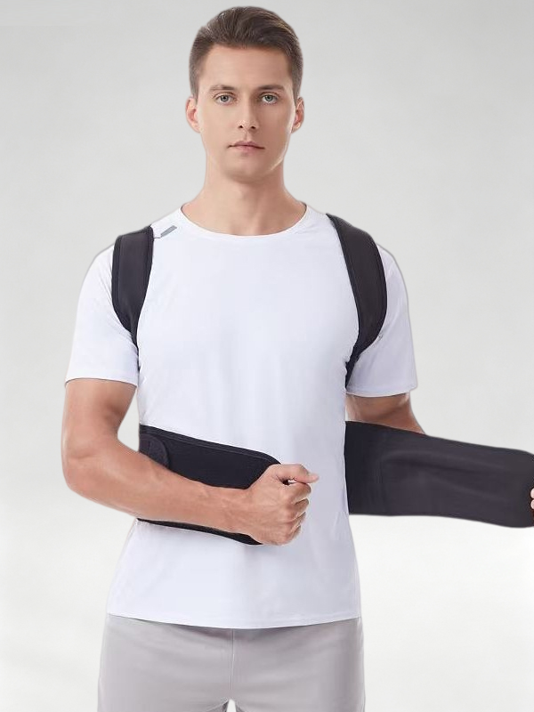 Flexvibe Invisible Posture Corrector | Back Brace for Men, Women & Students, Shoulder Support, Adjustable