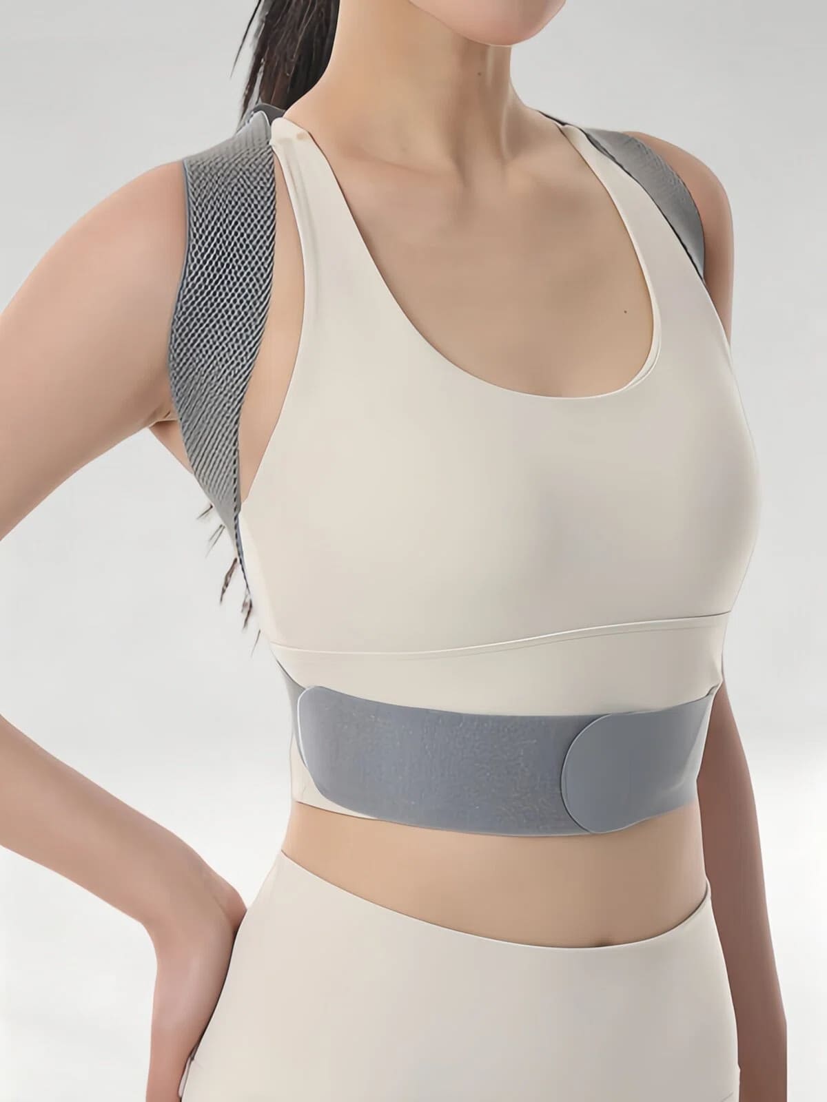 Flexvibe Keel-Support Posture Corrector | Open-Shoulder, Straight Back, Adults, Adjustable, One Size